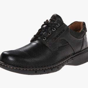 Clarks Unstructured Men's Un.Ravel Casual Oxford,Black 12N